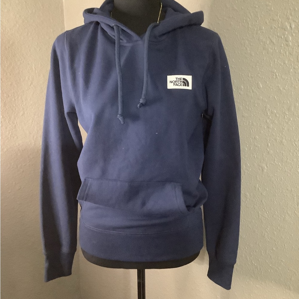 NWT THE NORTH FACE Heritage Patch Hoodie in summit navy